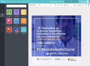 Canva, herramienta en línea de diseño gráfico para redes sociales